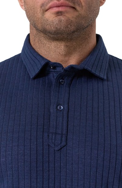 Поло изо л�ьна и хлопка BRUNELLO CUCINELLI, арт. MW8653936W, фото 5