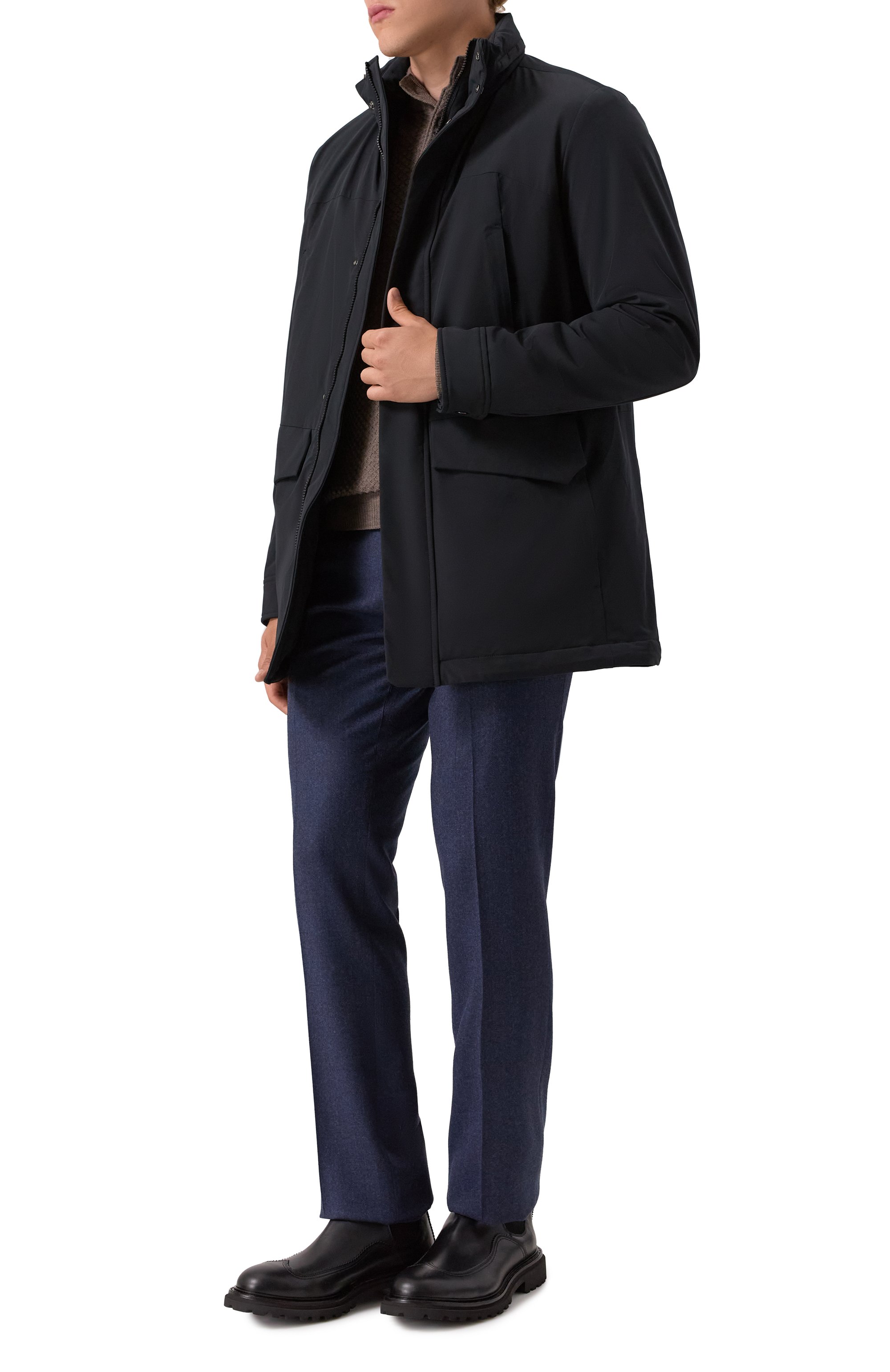 Куртка PAUL&SHARK черного цвета по цене 97200 руб., арт. 15312018, фото 2 Куртка PAUL&SHARK, арт. 15312018, фото 2