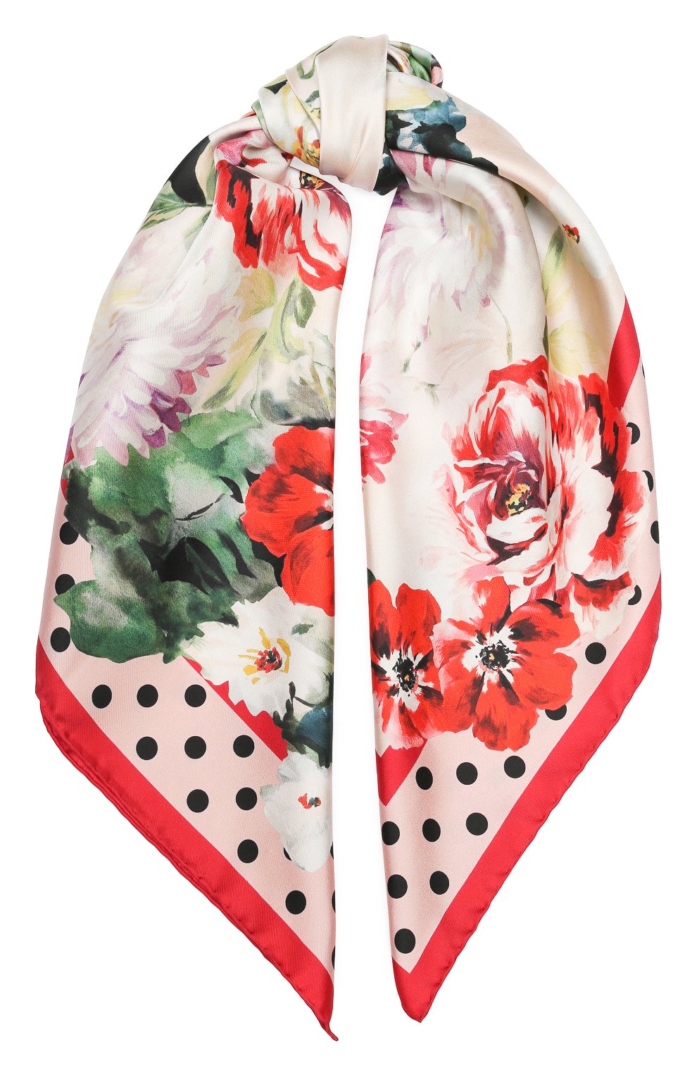 Шелковый платок DOLCE & GABBANA, арт. FN090R/GDL98, фото 1