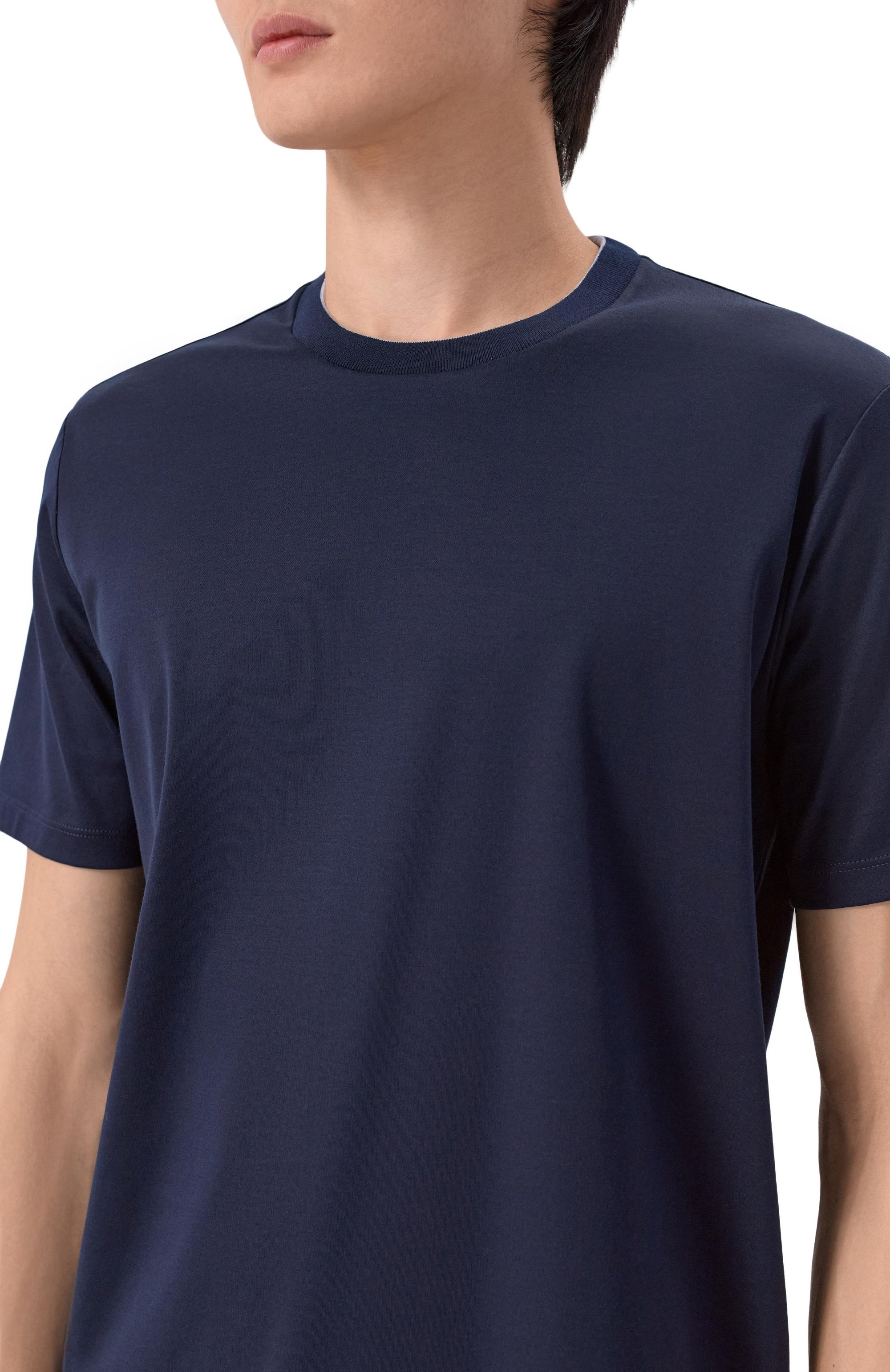 Хлопковая футболка PAUL&SHARK, арт. 26411011_001, фото 5