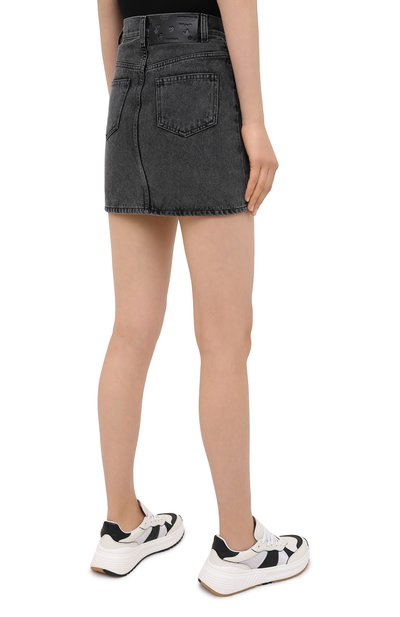 Джинсовая юбка OFF-WHITE, арт. 0WYF005R21DEN002, фото 4