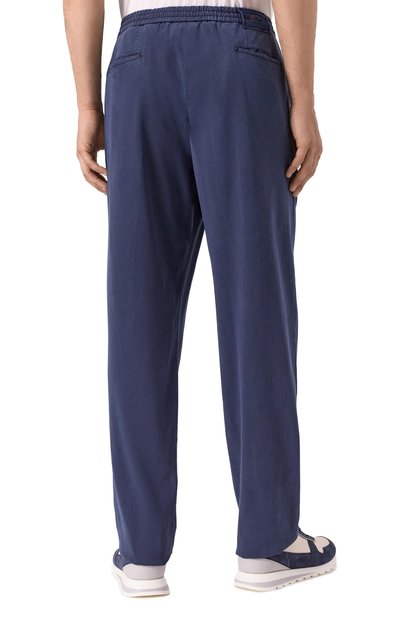 Брюки KITON темно-синего цвета по цене 115500 руб., арт. UPLACK0606F19/48, фото 4 Брюки KITON, арт. UPLACK0606F19/48, фото 4