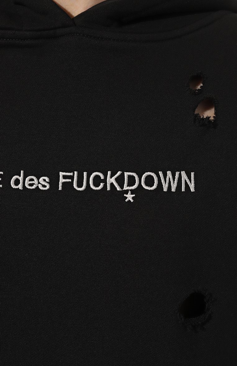Хлопковое худи COMME DES FUCKDOWN, арт. CDFD3162, фото 1