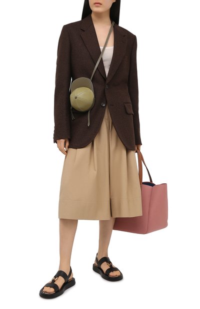 Кожаные сандалии BURBERRY, арт. 8037453, фото 2