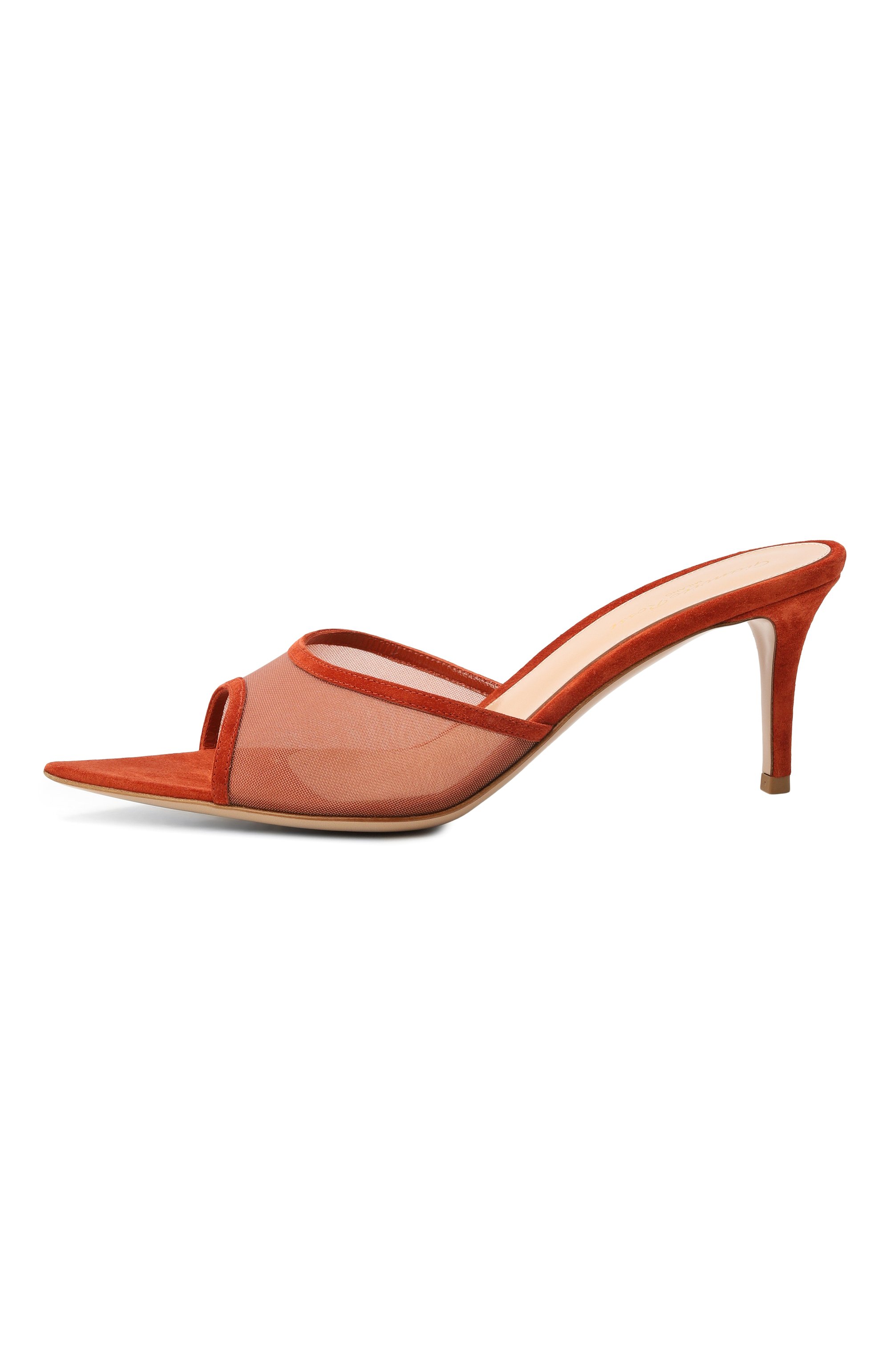 Текстильные мюли dorotea 70 GIANVITO ROSSI, арт. G10096.70RIC.C0ZCNCA, фото 4