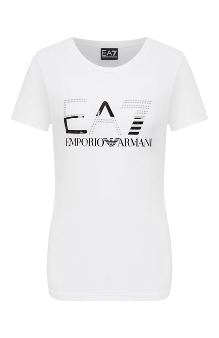 Женская хлопковая футболка EA7, арт. 7W000721/AF10373