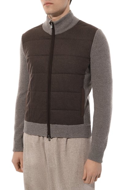 Утепленный шерстяной кардиган GRAN SASSO, арт. 23145/25019, фото 3