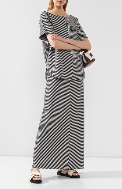 Юбка TEGIN темно-синего цвета по цене 21750 руб., арт. SS2094, фото 2 Юбка TEGIN, арт. SS2094, фото 2