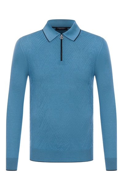 Мужское поло из кашемира и шелка STEFANO RICCI, арт. K606399P30/F25314