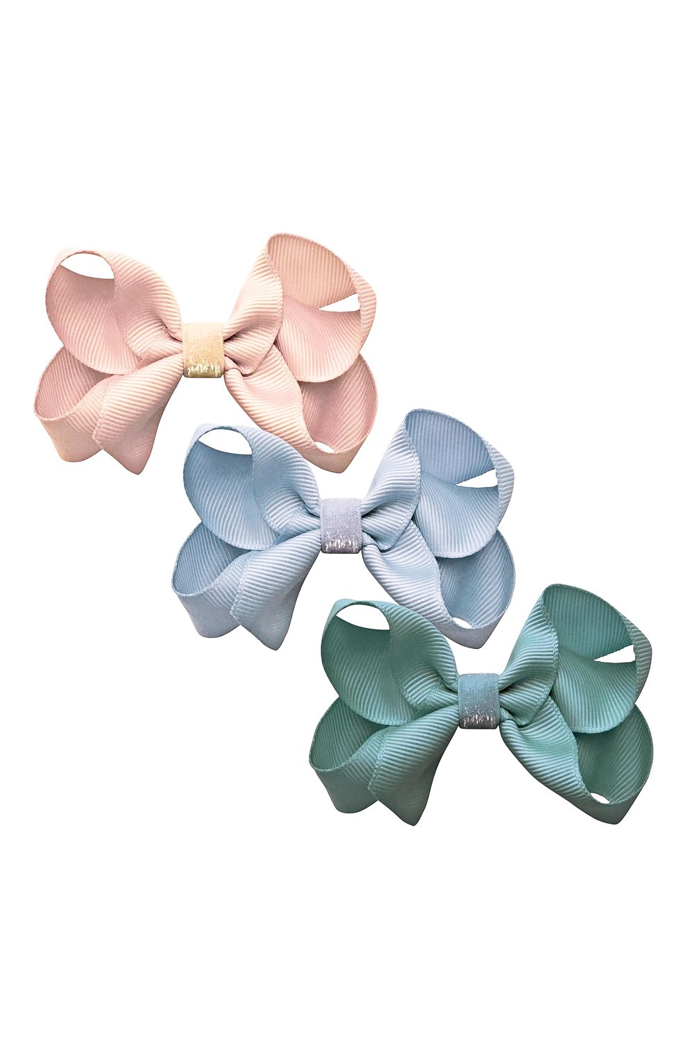 Комплект из трех заколок MILLEDEUX разноцветного цвета по цене 3080 руб., арт. A35, фото 1 Комплект из трех заколок MILLEDEUX, арт. A35, фото 1