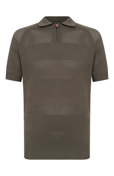 Мужская хлопковое поло KITON, арт. UMK0908