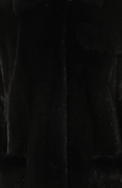 Шуба из норки BONANNA черного цвета по цене 1050000 руб., арт. МШН002Ч, фото 5 Шуба из норки BONANNA, арт. МШН002Ч, фото 5