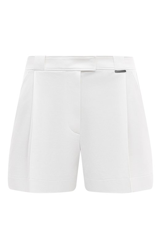 Хлопковые шорты Brunello Cucinelli ML824EN489 Белый ML824EN489