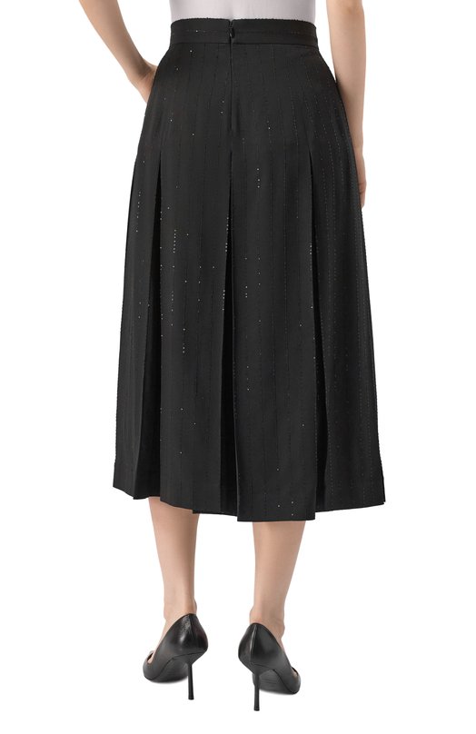 Юбка из вискозы Elie Saab SK194NP25/CD019 Чёрный  SK194NP25/CD019 Фото 4