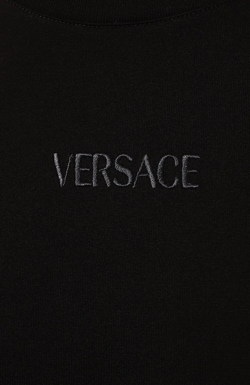 Хлопковая футболка VERSACE, арт. 1013945/1A09484, фото 5