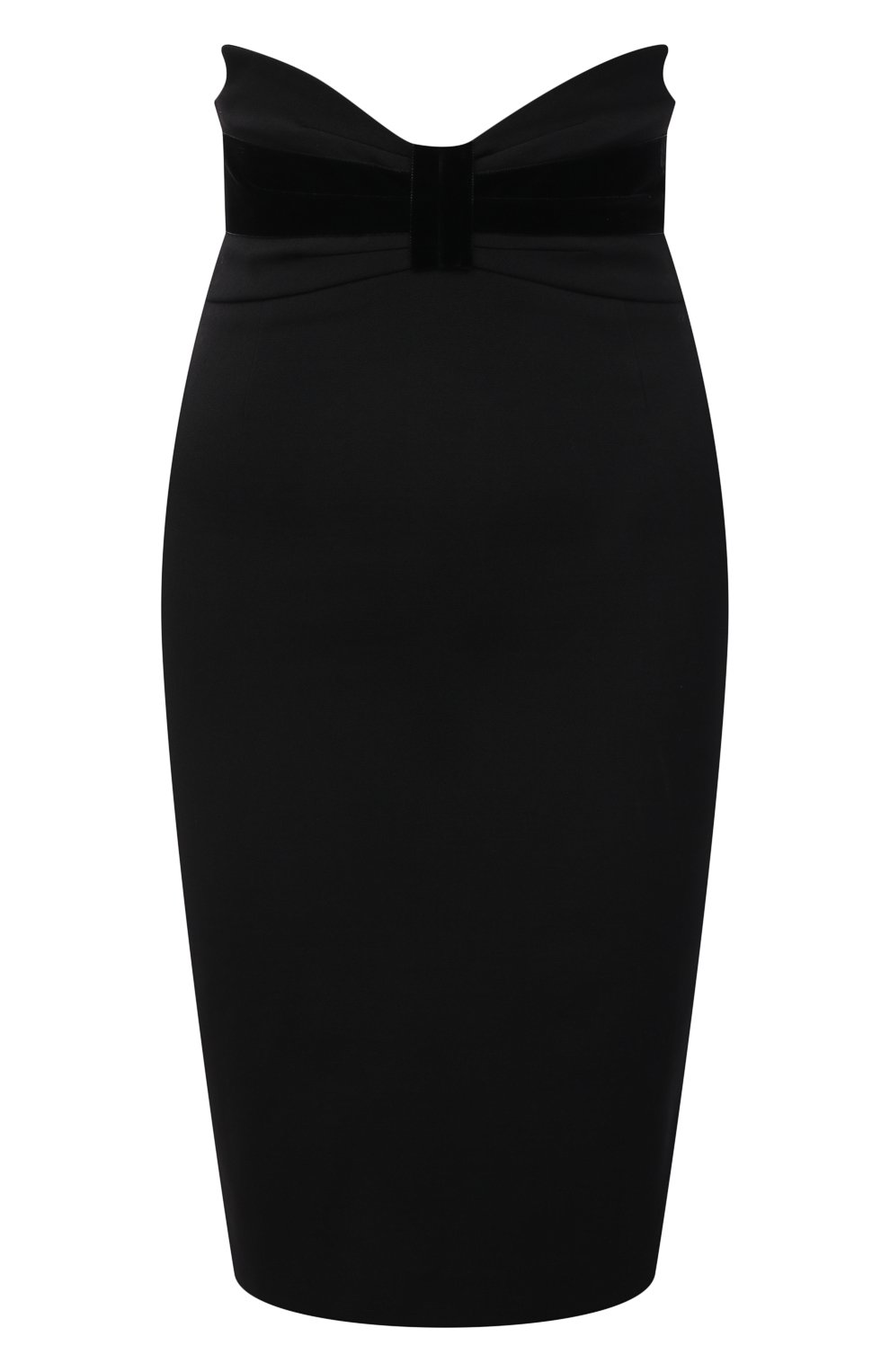 Юбка REDVALENTINO черного цвета по цене 36050 руб., арт. WR3RAG90/00J, фото 1 Юбка REDVALENTINO, арт. WR3RAG90/00J, фото 1