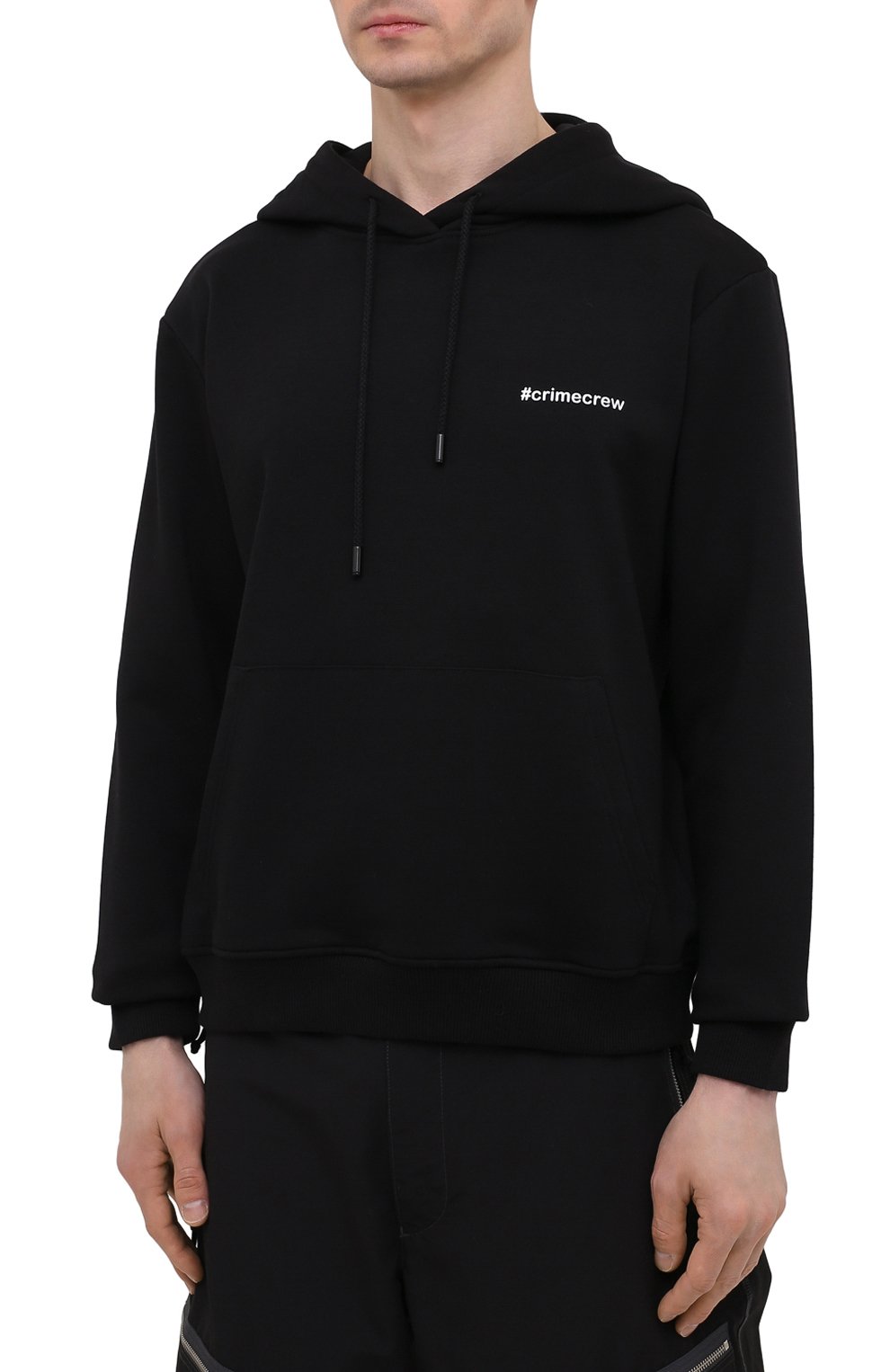 Хлопковое худи SEVEN LAB, арт. 662H21-#cr black, фото 3