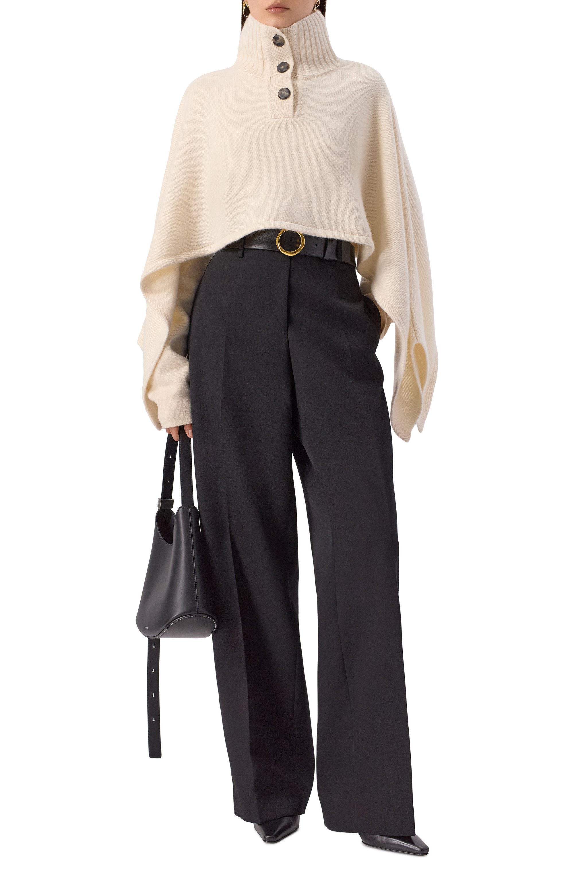 Кашемировая накидка YVES SALOMON, арт. 26WAA504XXMACA, фото 2