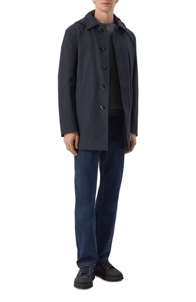 Куртка SARTORIA LATORRE темно-синего цвета по цене 97850 руб., арт. CTS072/UK0030, фото 2 Куртка SARTORIA LATORRE, арт. CTS072/UK0030, фото 2