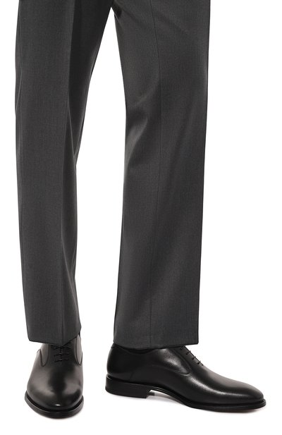 Кожаные оксфорды W.GIBBS, арт. 7255011/C0RTINA, фото 3