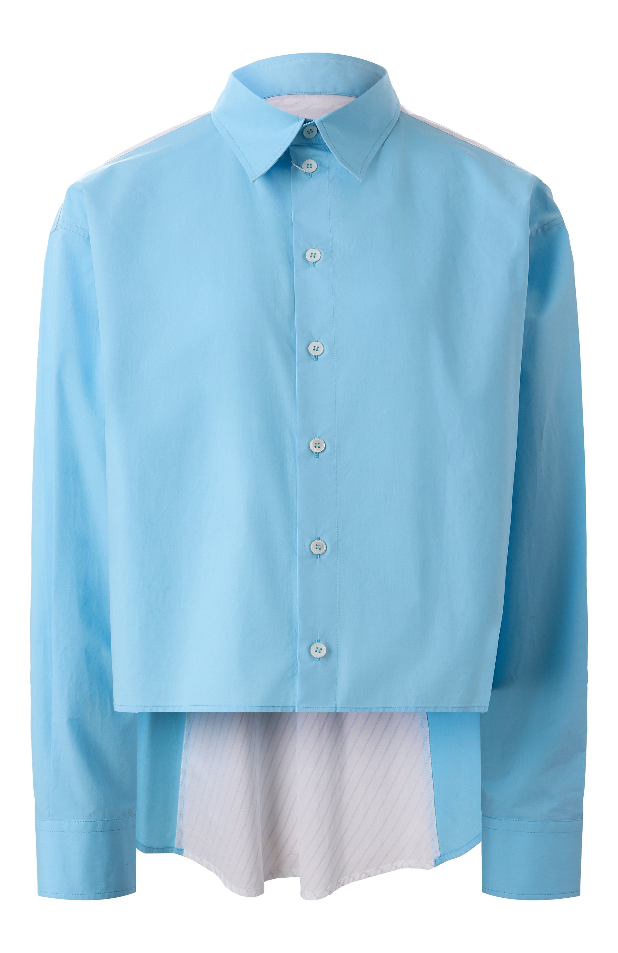 Хлопковая рубашка MM6, арт. S52DT0042/M35256, фото 1