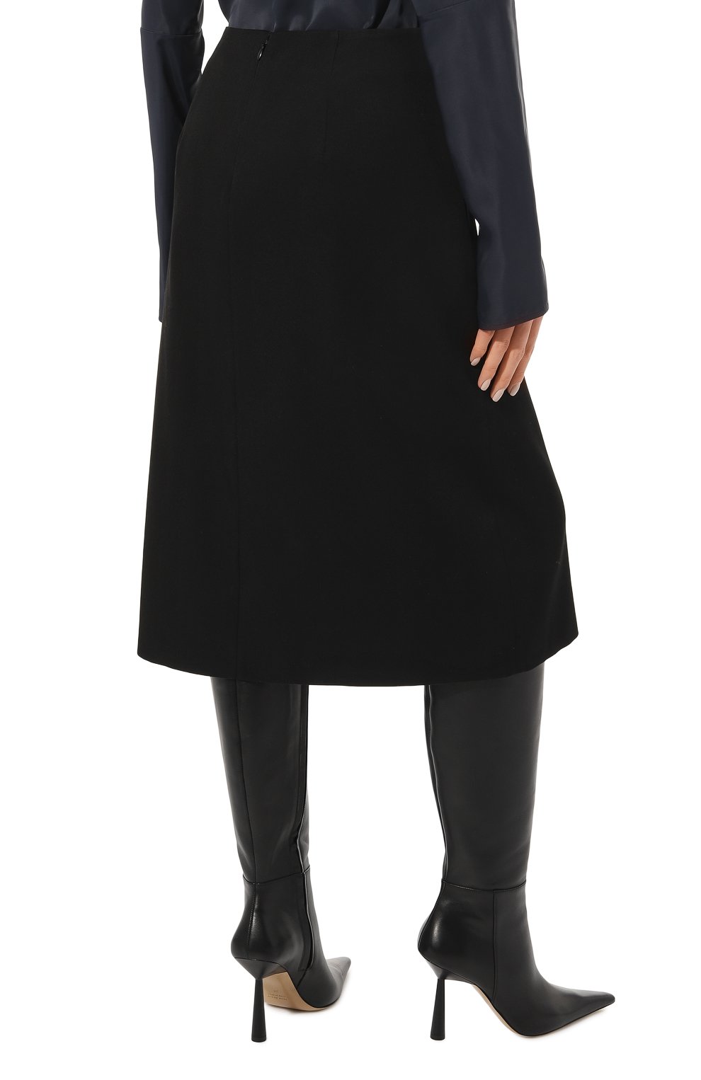 Шерстяная юбка JIL SANDER, арт. J52MA0002/J40003, фото 4