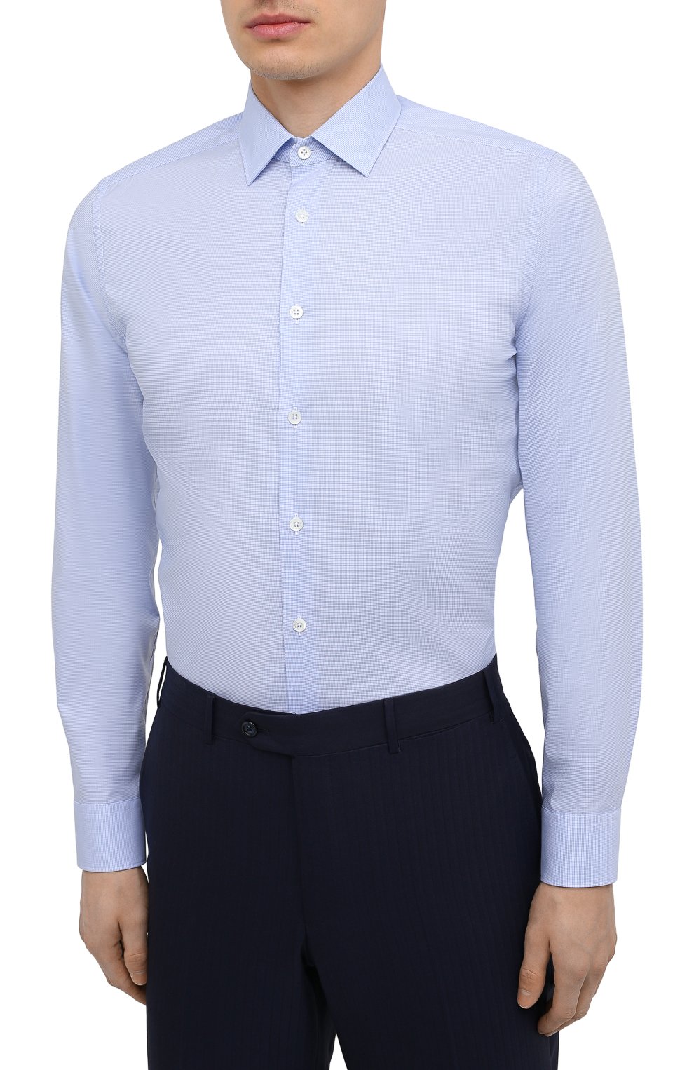 Хлопковая сорочка CORNELIANI, арт. 87P010-1111269/00, фото 3