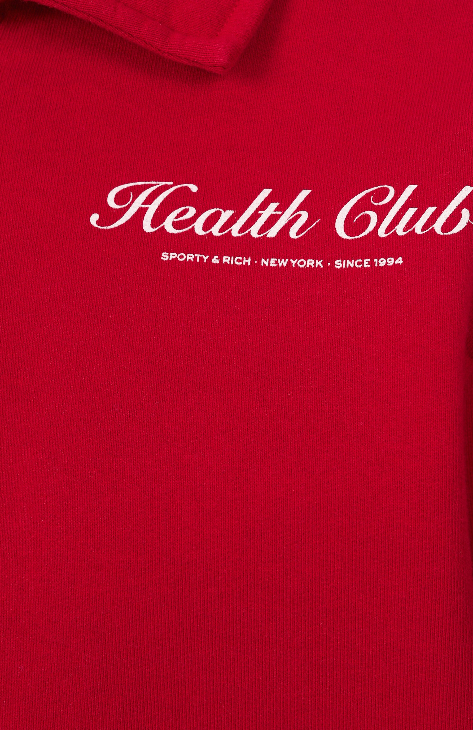 Хлопковое поло SPORTY AND RICH, арт. ST072508035RE07, фото 6