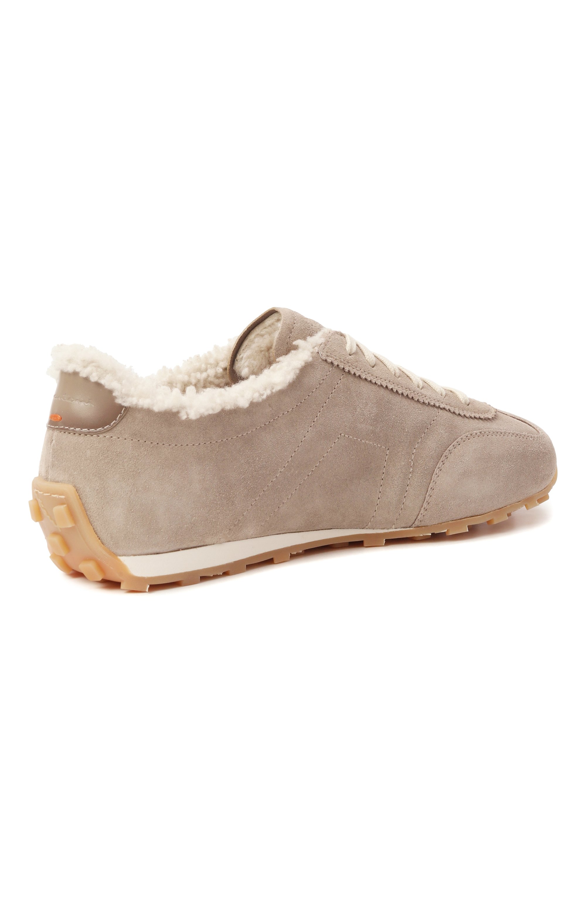 Замшевые кроссовки SANTONI, арт. WBGG61297BIFPDYX, фото 5