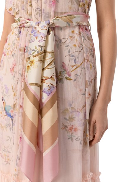 Платье из вискозы ZIMMERMANN кремового цвета по цене 194000 руб., арт. 7280DC261, фото 4 Платье из вискозы ZIMMERMANN, арт. 7280DC261, фото 4