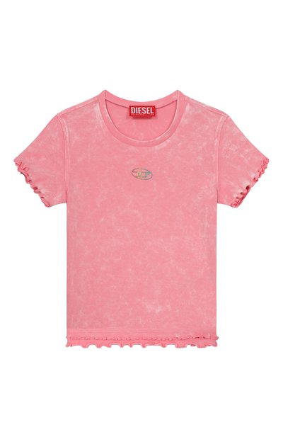 Хлопковая футболка DIESEL, арт. J02579/KYA0E