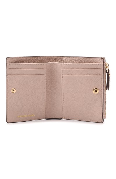 Кожаное портмоне jet set MICHAEL MICHAEL KORS светло-розового цвета по цене 12000 руб., арт. 34F9GJ6F2L, фото 3 Кожаное портмоне jet set MICHAEL MICHAEL KORS, арт. 34F9GJ6F2L, фото 3