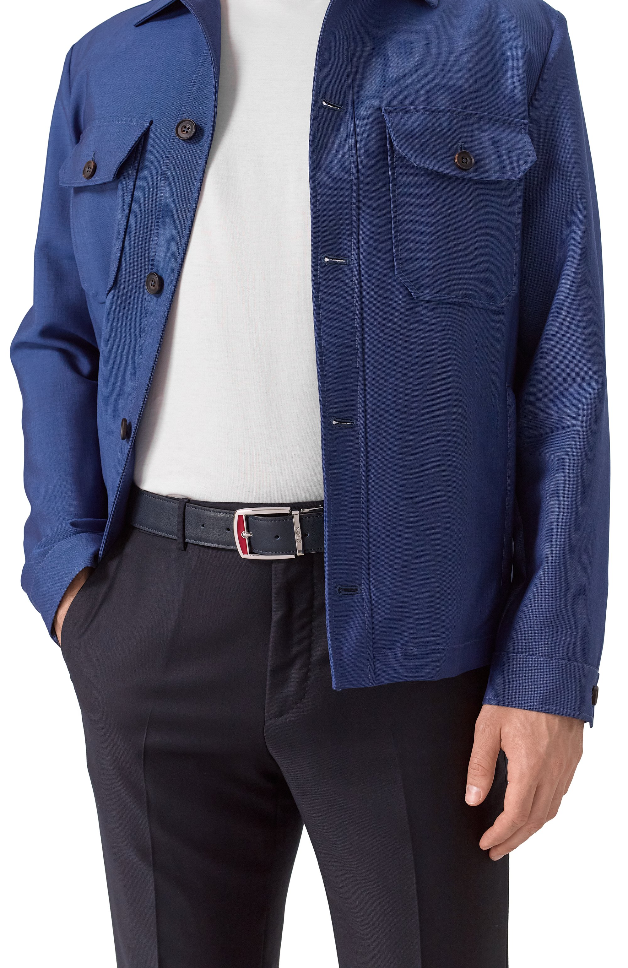 Двусторонний ремень KITON, арт. USC935DN0114302, фото 2