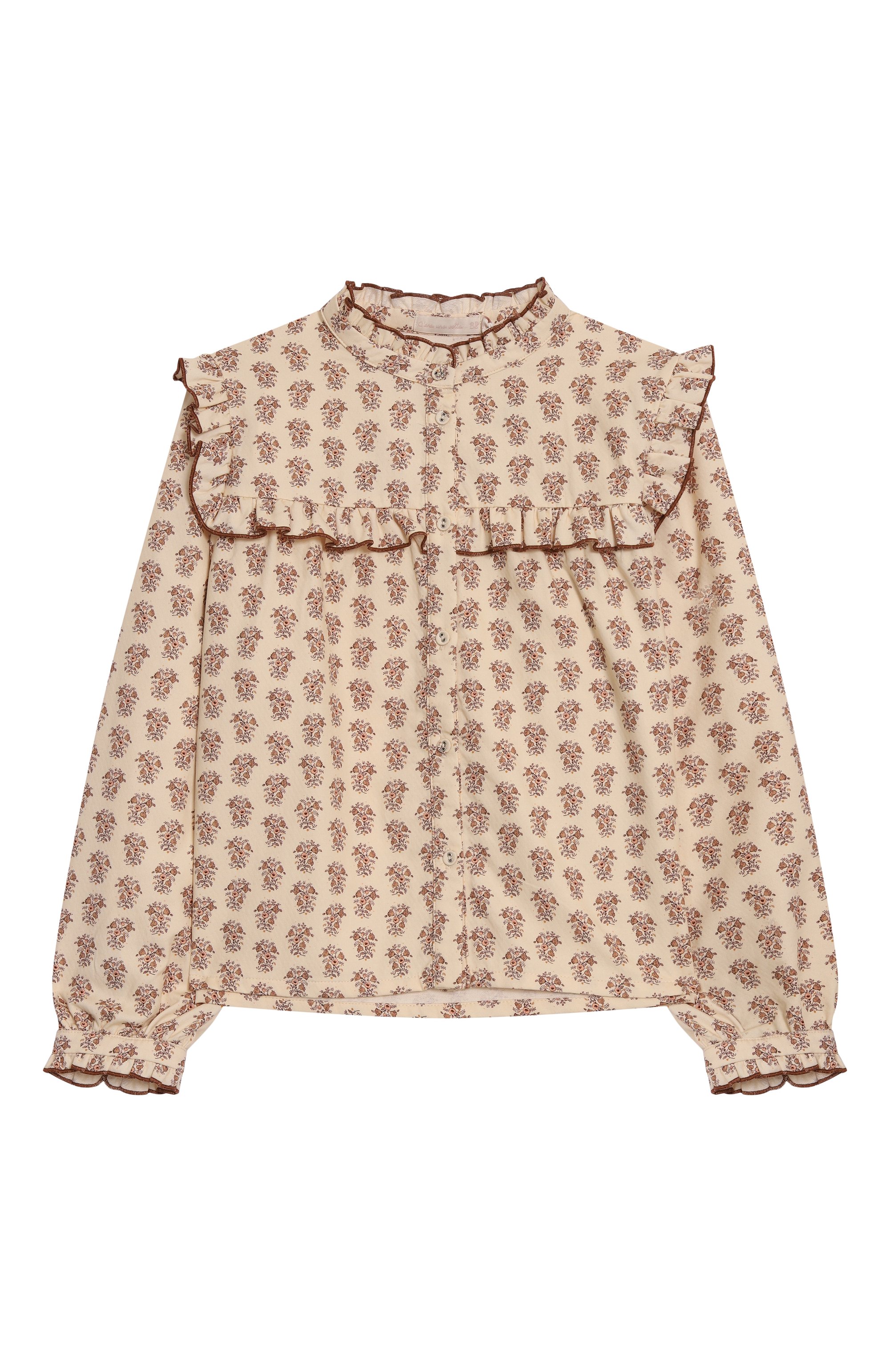 Хлопковая блузка C`ERA UNA VOLTA, арт. AW25SI02121, фото 1