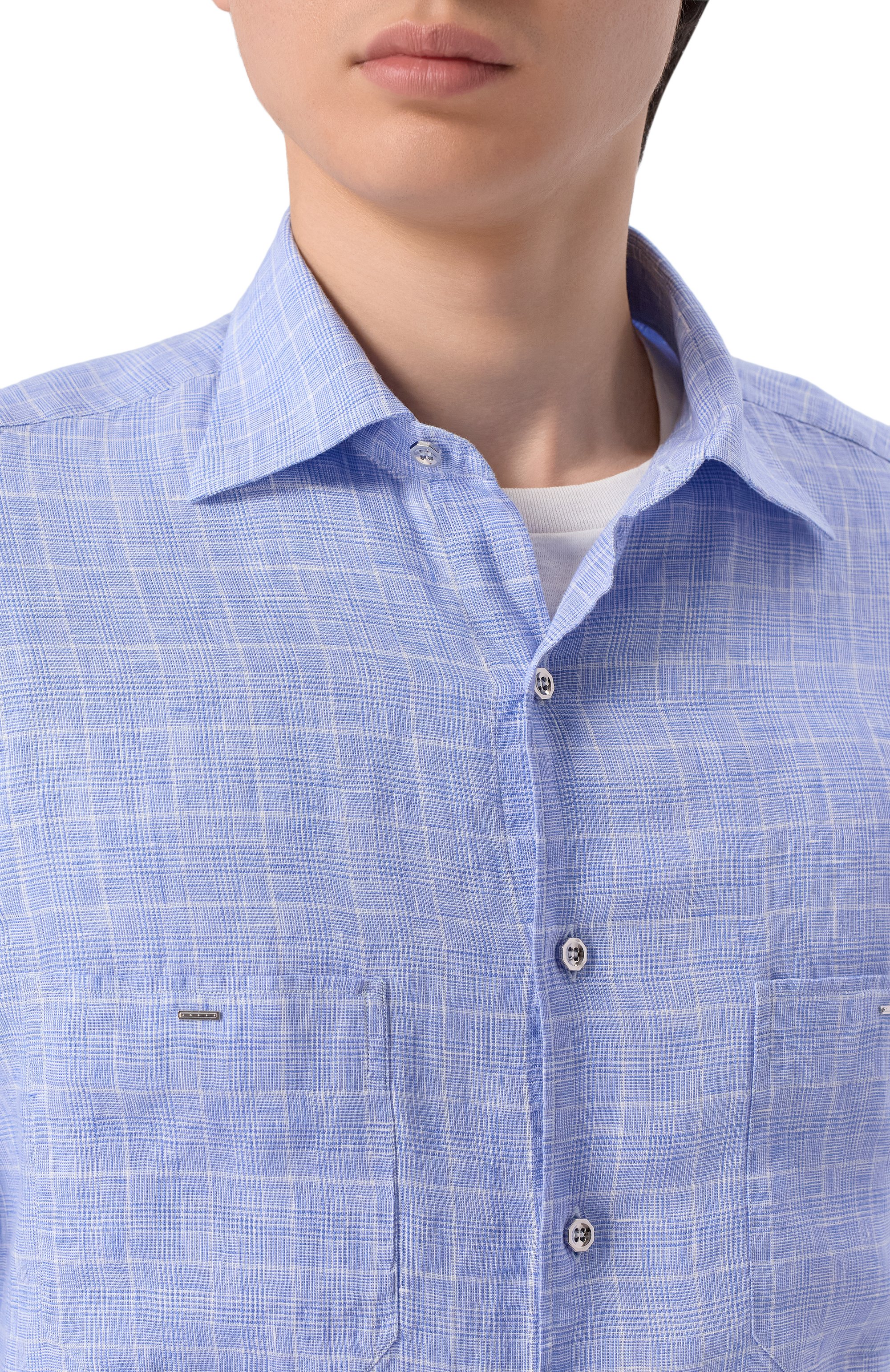 Льняная рубашка STEFANO RICCI, арт. MC007948/BX3124, фото 5