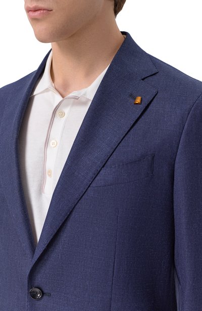 Пиджак из шерсти и шелка SARTORIA LATORRE, арт. EF74/UJ0563, фото 5