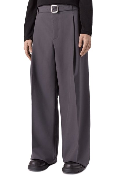 Шерстяные брюки JIL SANDER, арт. J22KA0314-J40249, фото 3