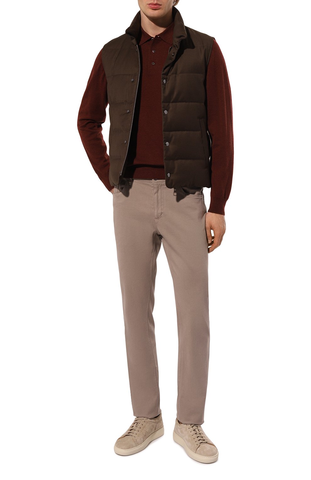 Поло из шерсти и кашемира CORNELIANI, арт. 94M579-9425184, фото 2