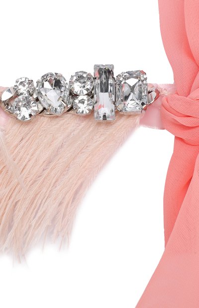Ожерелье из перьев страуса и кристаллами swarovski QUIS QUIS, арт. 52758, фото 2