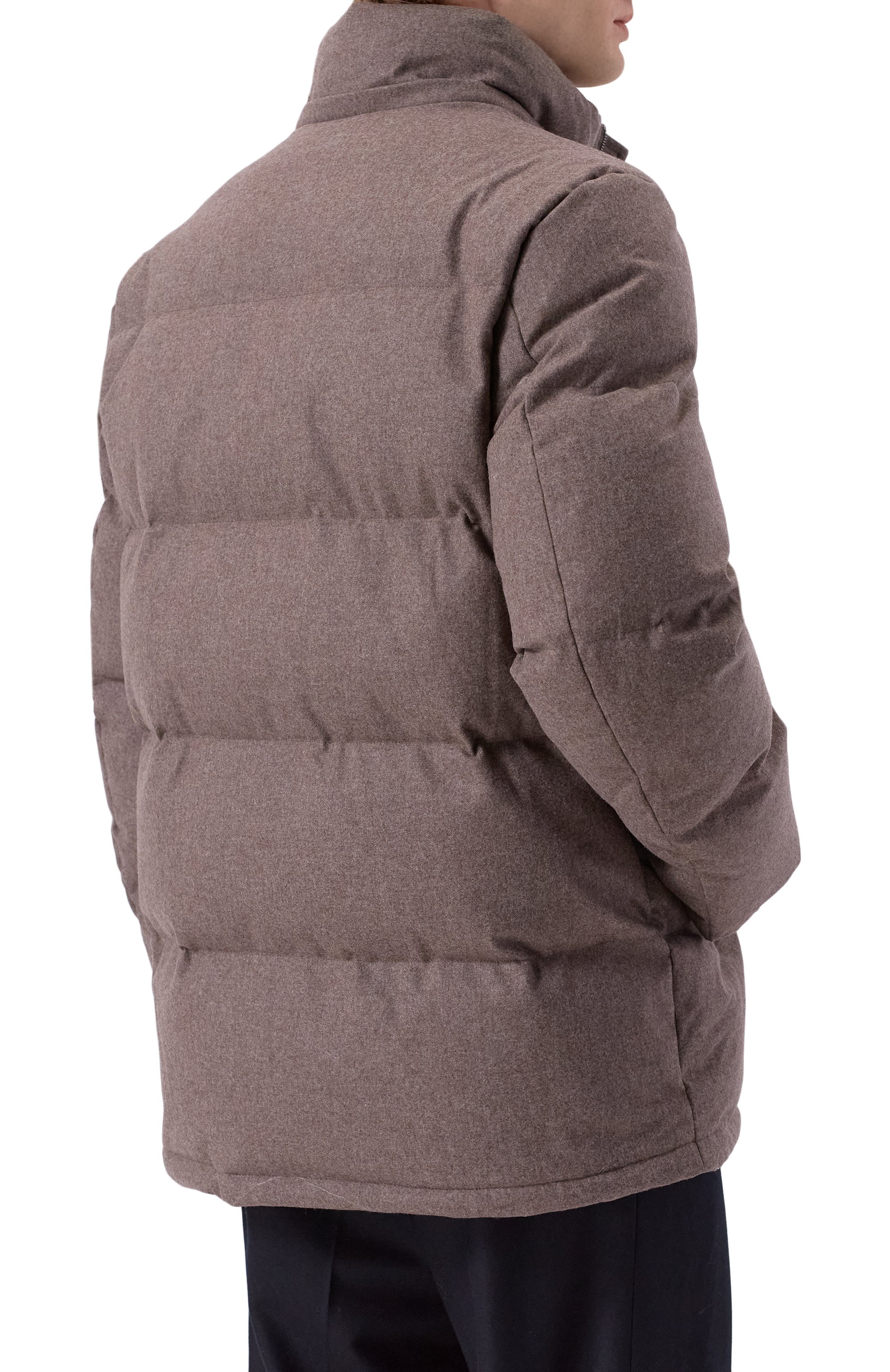 Пуховик siberia из шерсти и кашемира 12 STOREEZ, арт. 134076, фото 5