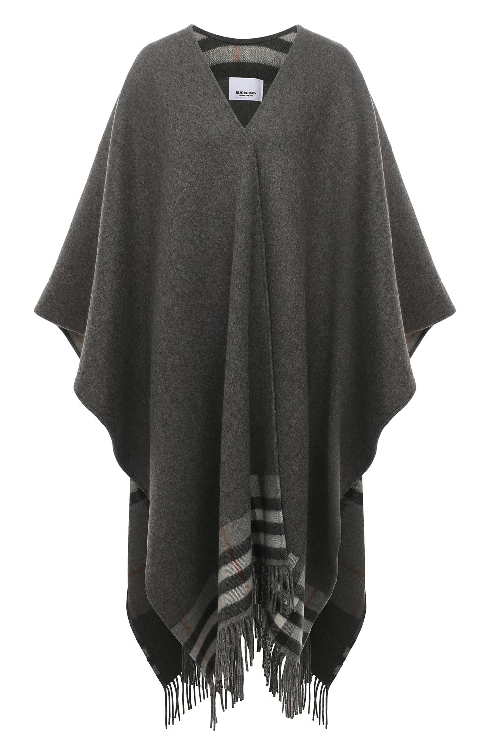 Накидка из смеси шерсти и кашемира BURBERRY, арт. 8047594, фото 1