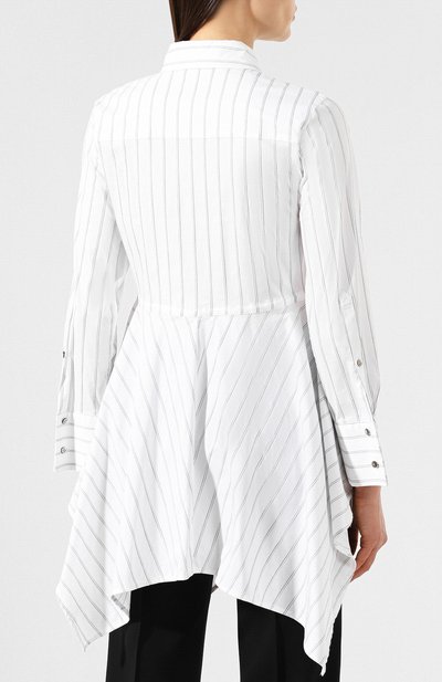 Хлопковая блузка DOROTHEE SCHUMACHER белого цвета по цене 48800 руб., арт. 347903/LIGHT STRIPES, фото 4 Хлопковая блузка DOROTHEE SCHUMACHER, арт. 347903/LIGHT STRIPES, фото 4