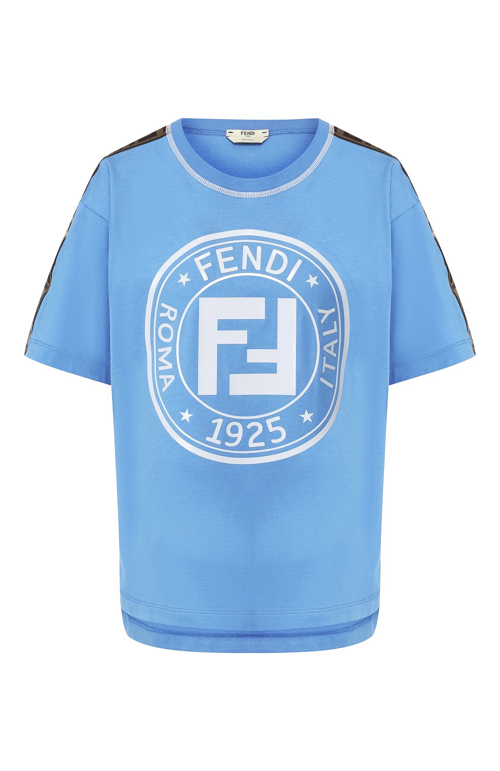 Хлопко вая футболка FENDI, арт. FAF073 A6J6, фото 1