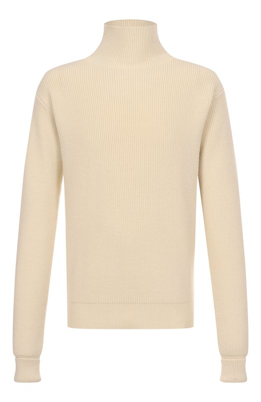 Шерстяной свитер Jil Sander J47GP0146-J14644 Кремовый J47GP0146-J14644