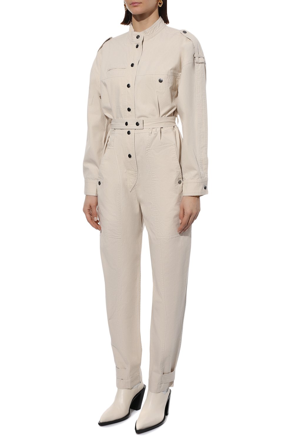 Хлопковый комбинезон ISABEL MARANT ETOILE, арт. CB0331-22P019E/RUTHEL, фото 3