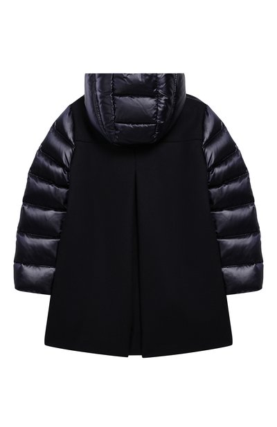 Комбинированное пальто с капюшоном FAY JUNIOR, арт. NBS36378050, фото 2