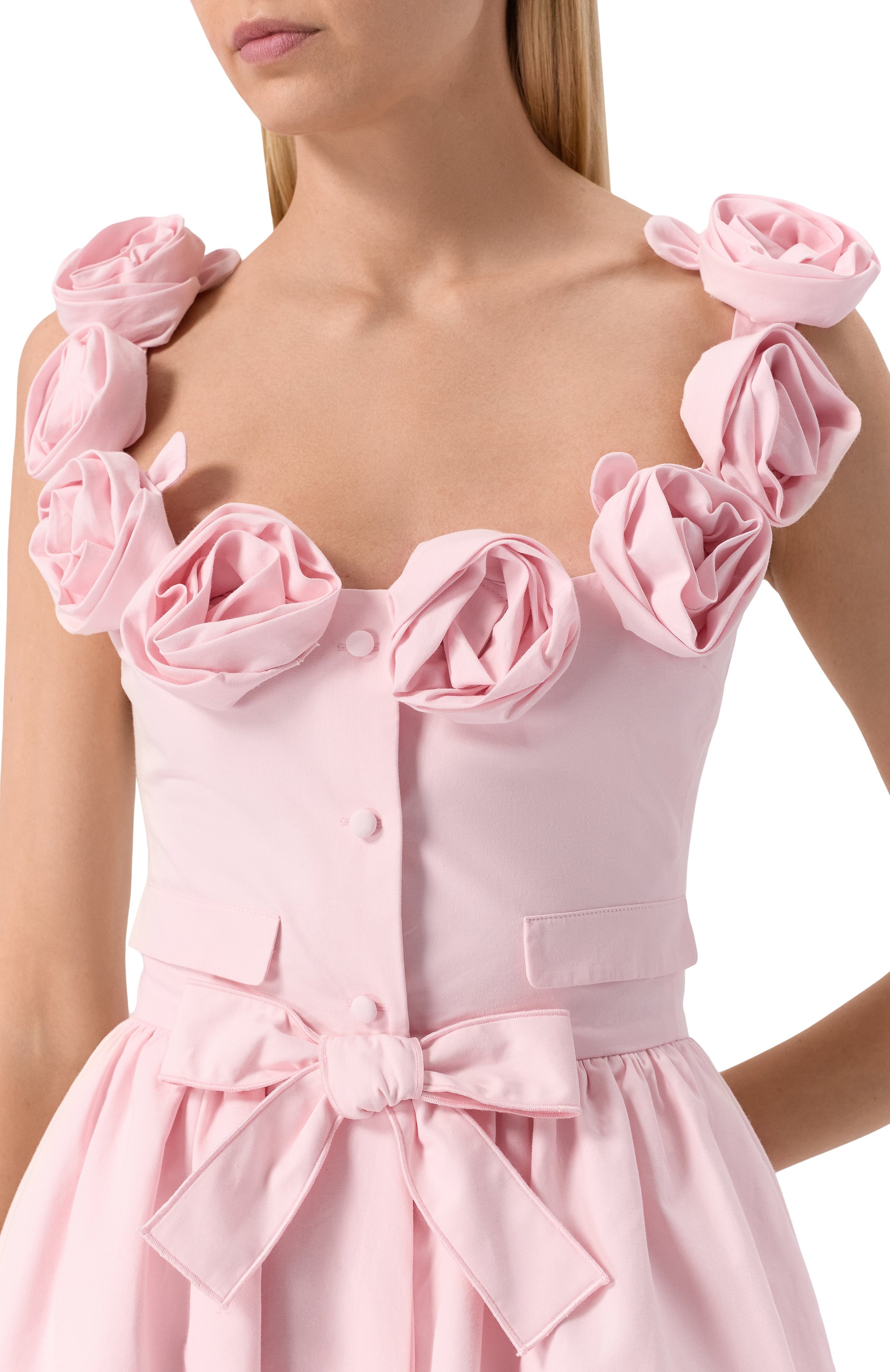 Хлопковое платье GIAMBATTISTA VALLI, арт. 25SSSVTE5138/40P0P, фото 5