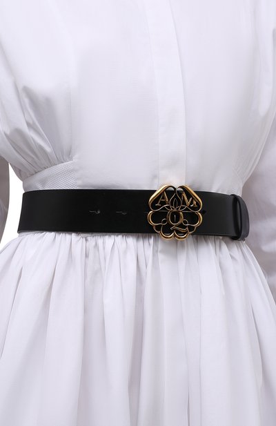 Кожаный ремень ALEXANDER MCQUEEN, арт. 687074/1BRCD, фото 2
