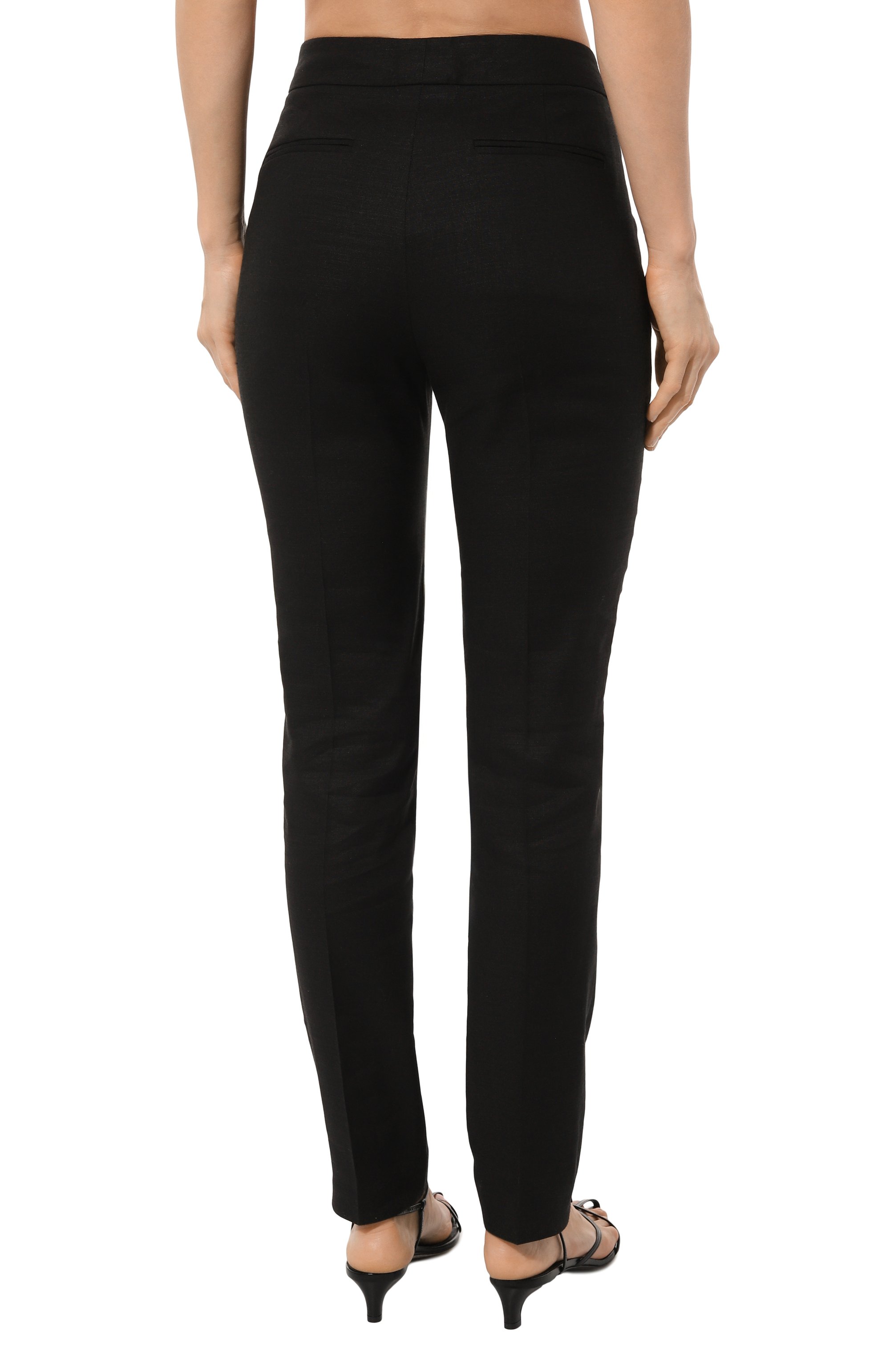 Брюки изо льна и вискозы KITON, арт. D56114K09T84, фото 4