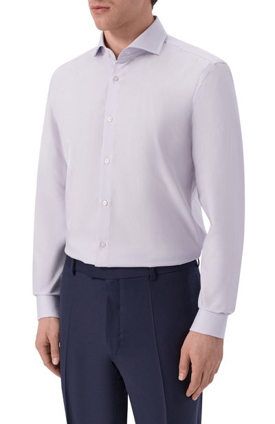 Сорочка из хлопка и лиоцелла BOSS, арт. 50561659, фото 3